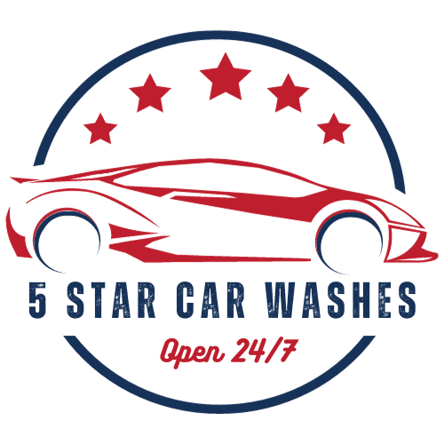شعار فايف ستار لغسيل السيارات المتنقل